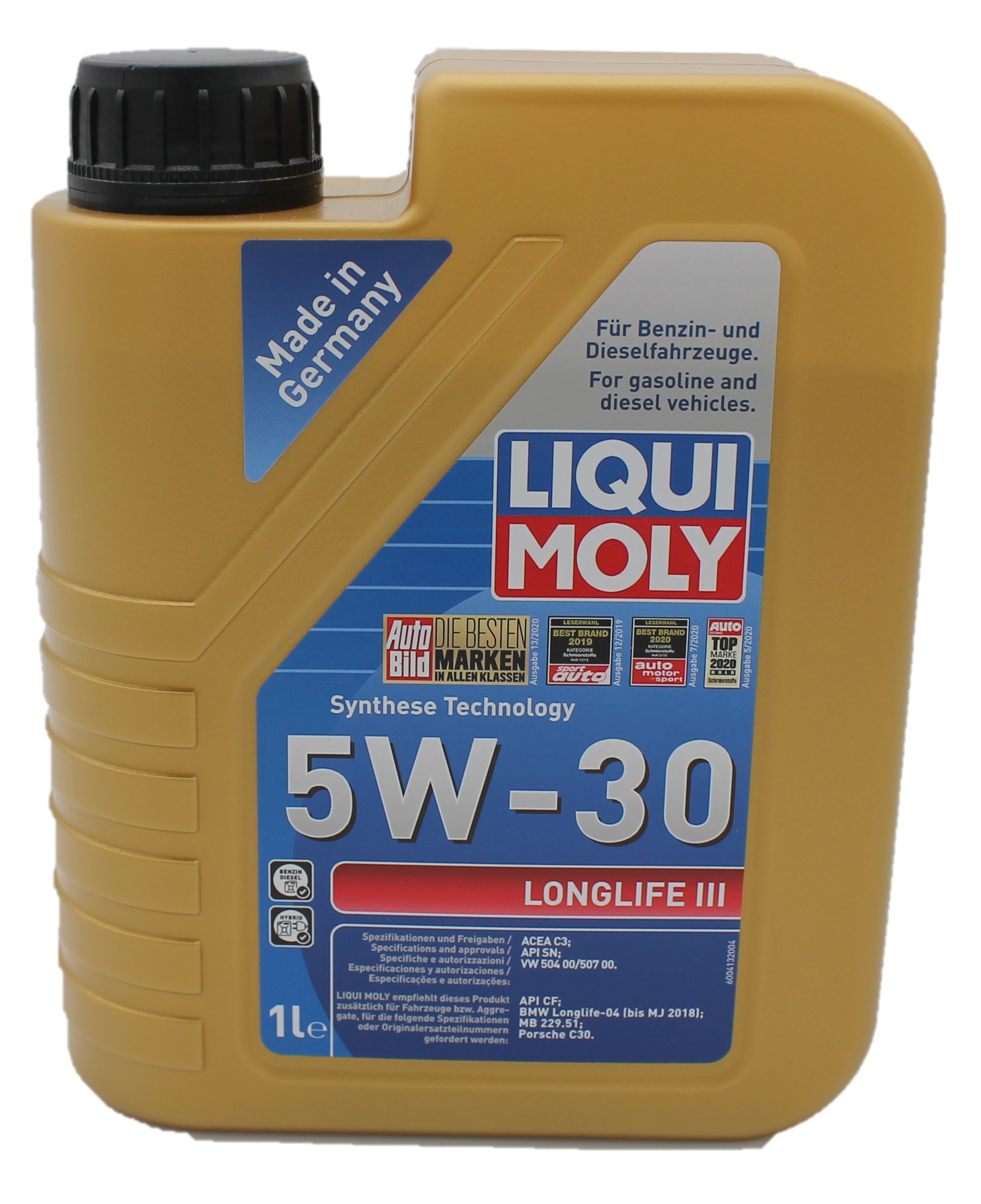 LIQUI MOLY LONGLIFE III 5W-30 (5 LITRI) – nova